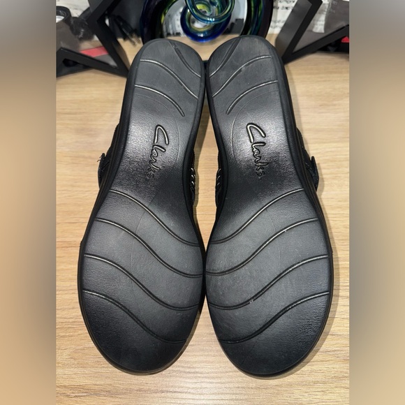 NWOT! Clark’s Collection Womans Leather Leisa Sadie Mules Shoes. Size 9. - Picture 7 of 9